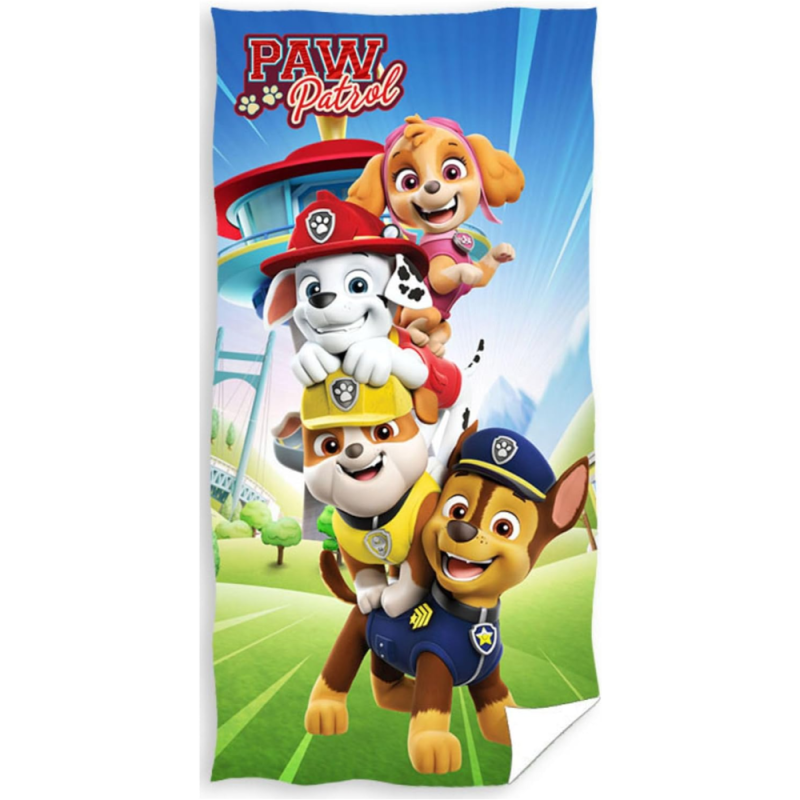 Toalla Playa Patrulla Canina Paw Patrol Equipo Toalla Playa Patrulla Canina Paw Patrol Equipo