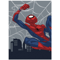 Manta terciopelo con licencia oficial Marvel Disney Home Spiderman, de venta online!