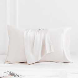 Funda de almohada 100% seda satén natural de venta en Almacenes Julián Sánchez.