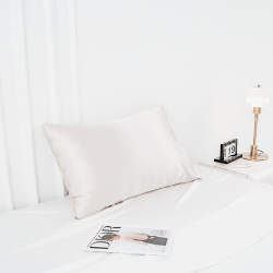 Funda de almohada 100% seda satén natural de venta en Almacenes Julián Sánchez.