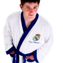Albornoces Oficiales Real Madrid con Licencia Oficial, de venta online!