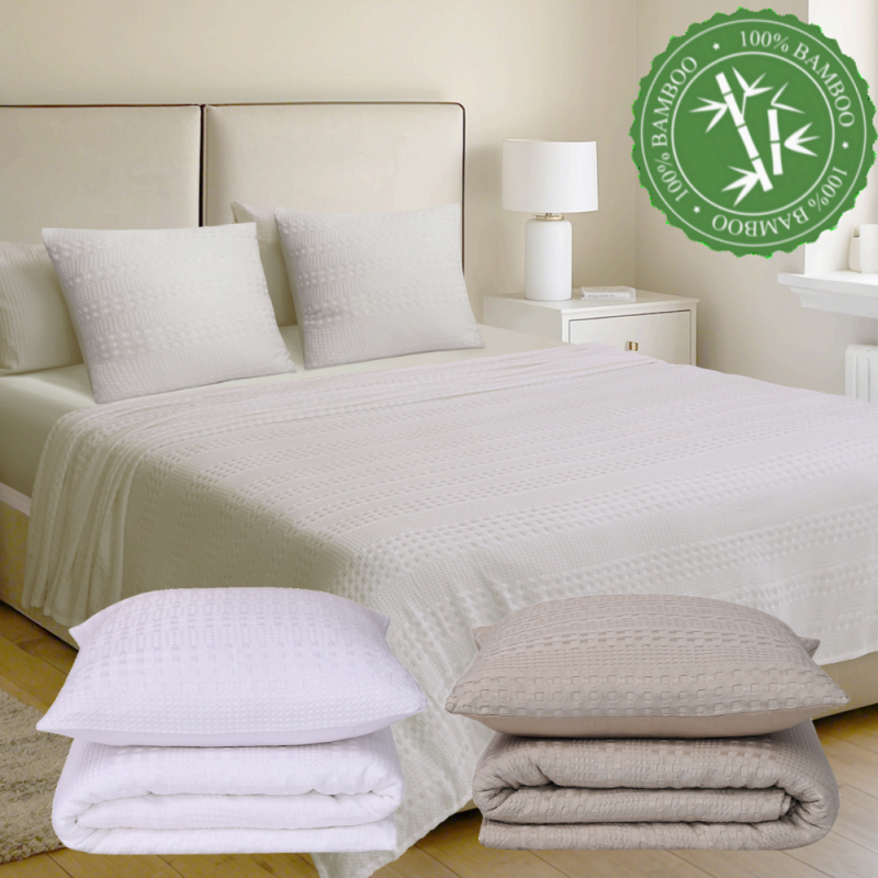 Colcha de Bambu modelo Waffle Live Home de venta online!