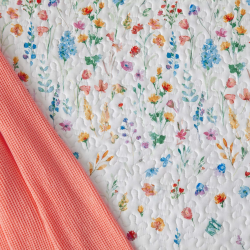 Colcha bouti Manterol Groovy 414 de flores, de venta online.