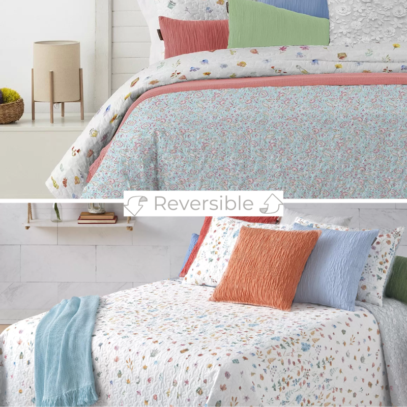 Colcha bouti Manterol Groovy 414 de flores, de venta online. Colcha bouti Manterol Groovy 414 de flores, de venta online.