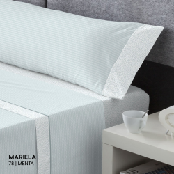 Juego de sábanas Mariela de Bon Diorno La Nuit de 144 hilos de venta online!