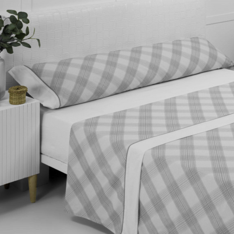 Sábanas 100% Algodón Cassa Luyton modelo Gales, de venta online.