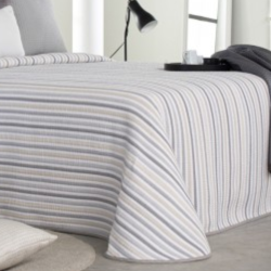 Colcha de verano Reig Martí modelo Nevin gris de venta online.