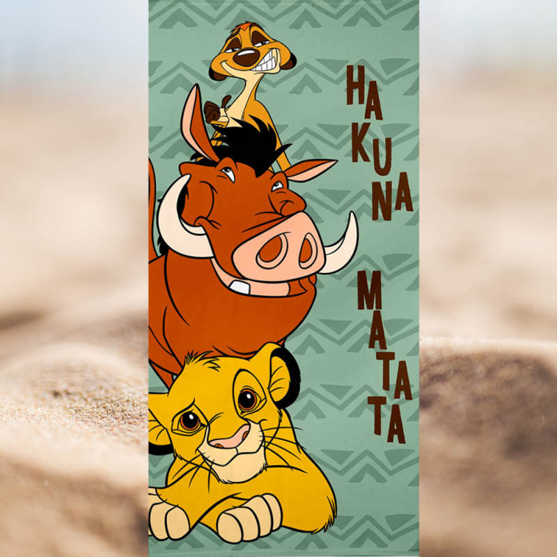 Toalla playa piscina El Rey Leon Hakuna Matata en Almacenes Julian Sanchez Toalla playa piscina El Rey Leon Hakuna Matata en Almacenes Julian Sanchez