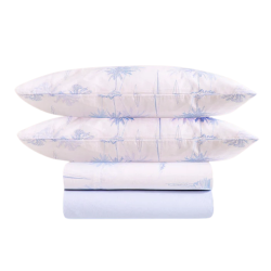 Juego de sábanas Vela azul de Don Algodón, de venta online!