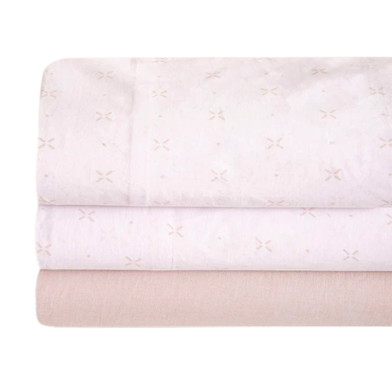 Juego de sábanas Serena lino de Don Algodón, de venta online!