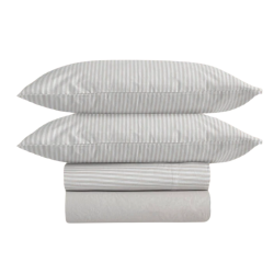 Juego de sábanas Olena gris de Don Algodón, de venta online!