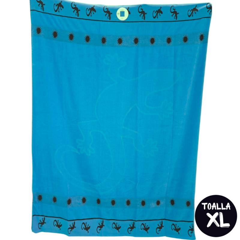 Toalla playa XL Salamandra EGPD26-3 azul celeste de venta online! Toalla playa XL Salamandra EGPD26-3 azul celeste de venta online!