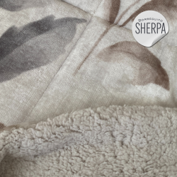 Edredón sherpa con borreguito Omara de Fundeco de venta online!