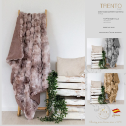 Manta Plaid para decoración Trento Pielsa de venta online!