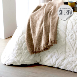 Edredón sherpa con borreguito Elai de Fundeco de venta online!