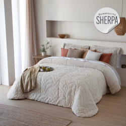 Edredón sherpa con borreguito Elai de Fundeco de venta online!
