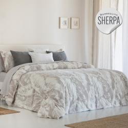 Edredón Sherpa con borreguito tacto seda modelo Bardar de Cañete de venta online!