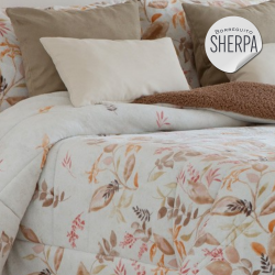 Edredón Sherpa con borreguito tacto seda modelo Fonte de Cañete de venta online!