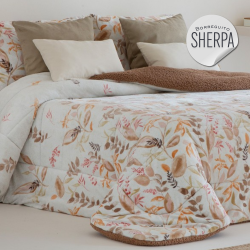 Edredón Sherpa con borreguito tacto seda modelo Fonte de Cañete de venta online!