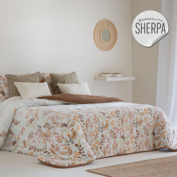 Edredón Sherpa con borreguito tacto seda modelo Fonte de Cañete de venta online!