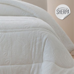 Edredón Sherpa con borreguito tacto seda modelo Ates de Cañete de venta online!
