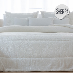 Edredón Sherpa con borreguito tacto seda modelo Ates de Cañete de venta online!