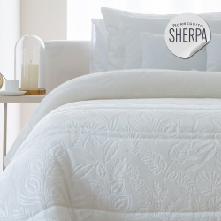 Edredón Sherpa con borreguito tacto seda modelo Ates de Cañete de venta online!