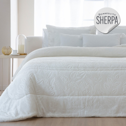 Edredón Sherpa con borreguito tacto seda modelo Ates de Cañete de venta online!