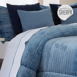 Edredón Sherpa con borreguito tacto seda modelo Ardea de Cañete de venta online!