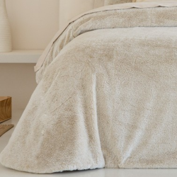 Edredón Velour tacto seda modelo Sanur de pelo de Cañete de venta online!