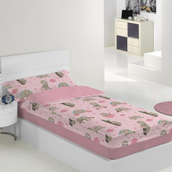 Saco Nórdico con relleno modelo Perezoso rosa de Karamelo, de venta online!
