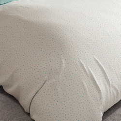 Funda Nórdica Siros reversible en color gris o  aqua de Bianca Textil, de venta online!