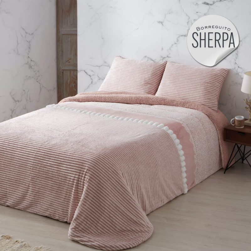 Edredón conforter Sherpa Manterol modelo Doko, de venta online!