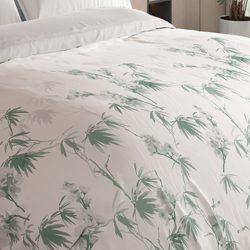 Funda Nórdica Kyoto reversible en color musgo o tierra de Bianca Sleep, de venta online!