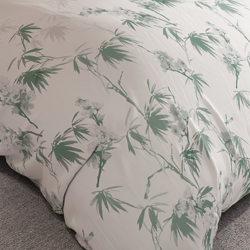 Funda Nórdica Kyoto reversible en color musgo o tierra de Bianca Sleep, de venta online!