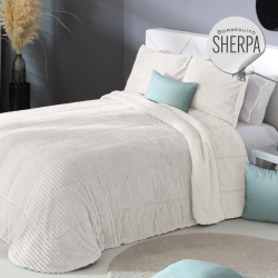 Edredón Sherpa con borreguito Modelo Pradesh de venta Online!