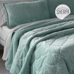 Edredón Sherpa con borreguito Modelo Lahar de venta Online!