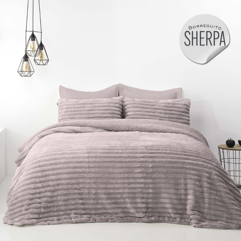 Edredón de pelo sherpa borreguito modelo Rabbit de Pierre Cardin de venta online!