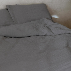 Funda nórdica Duo de Muselina lisa de Naturals de venta online!