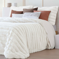 Edredón sherpa con borreguito Cedric de Fundeco de venta online!