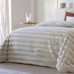 Edredón sherpa con borreguito Cedric de Fundeco de venta online!