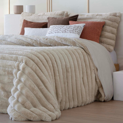 Edredón sherpa con borreguito Cedric de Fundeco de venta online!