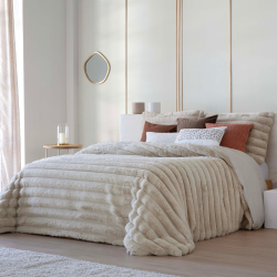 Edredón sherpa con borreguito Cedric de Fundeco de venta online!