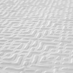 Funda nórdica Manterol Nevada Laberinto blanco 100% microfibra de venta online!