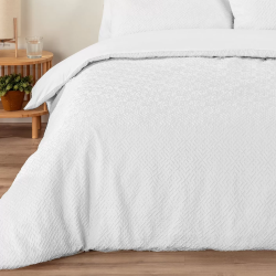 Funda nórdica Manterol Nevada Laberinto blanco 100% microfibra de venta online!